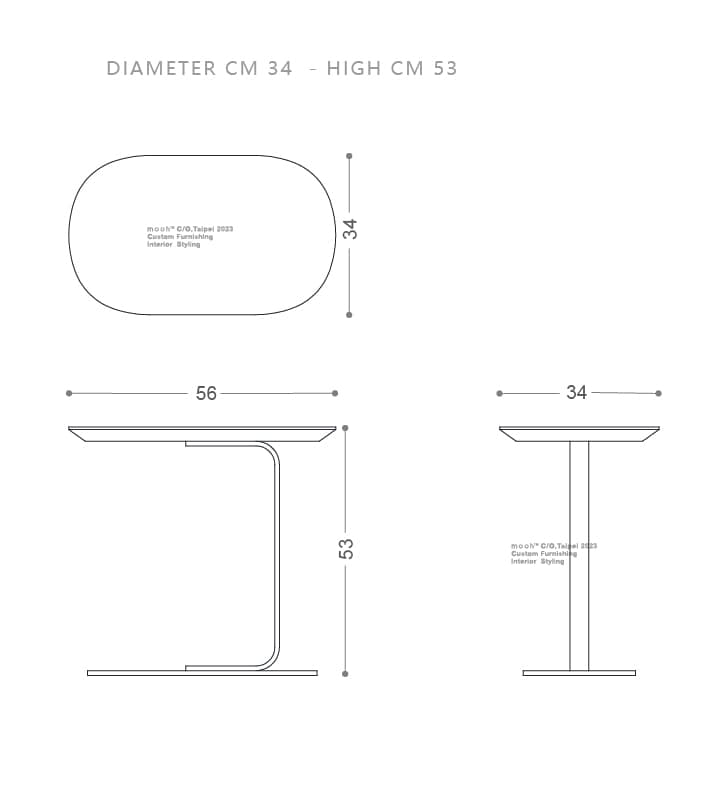 mooh Living 索尼｜邊几-詳細規格