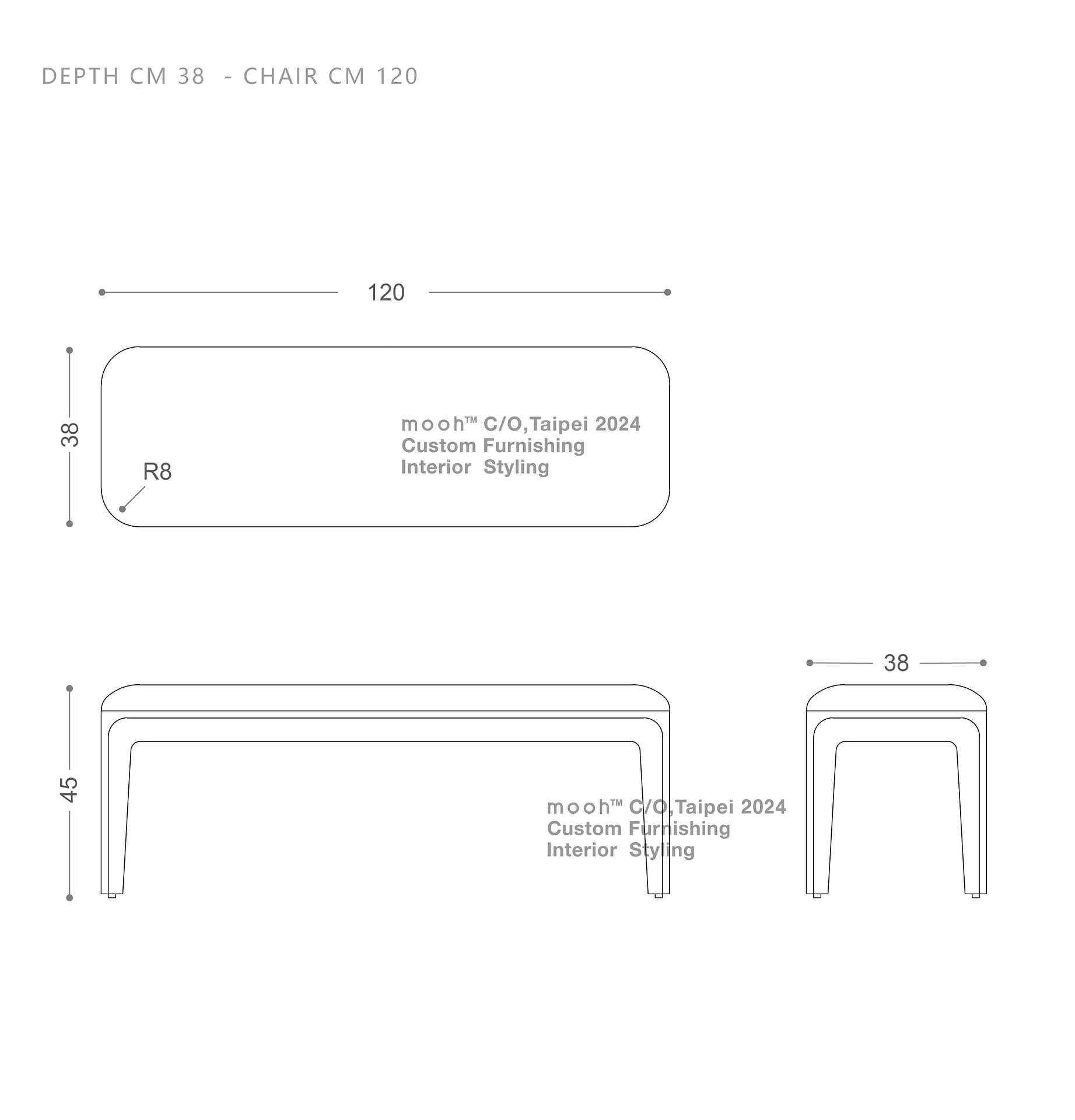 mooh Living 比亞松｜椅凳-詳細規格