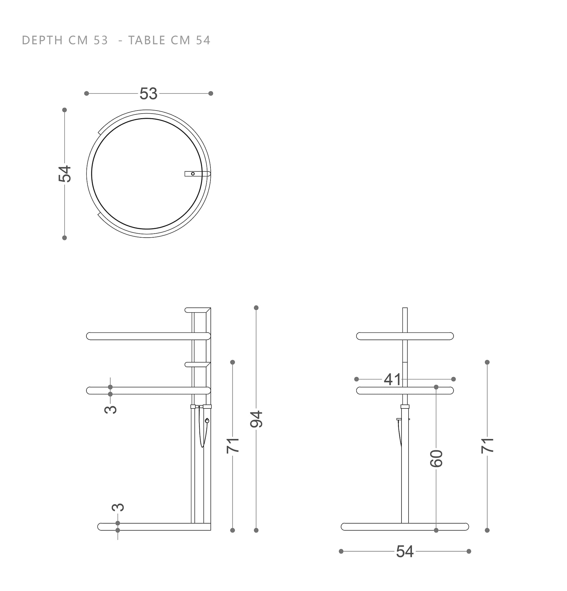 mooh Living 旭升｜邊几-詳細規格