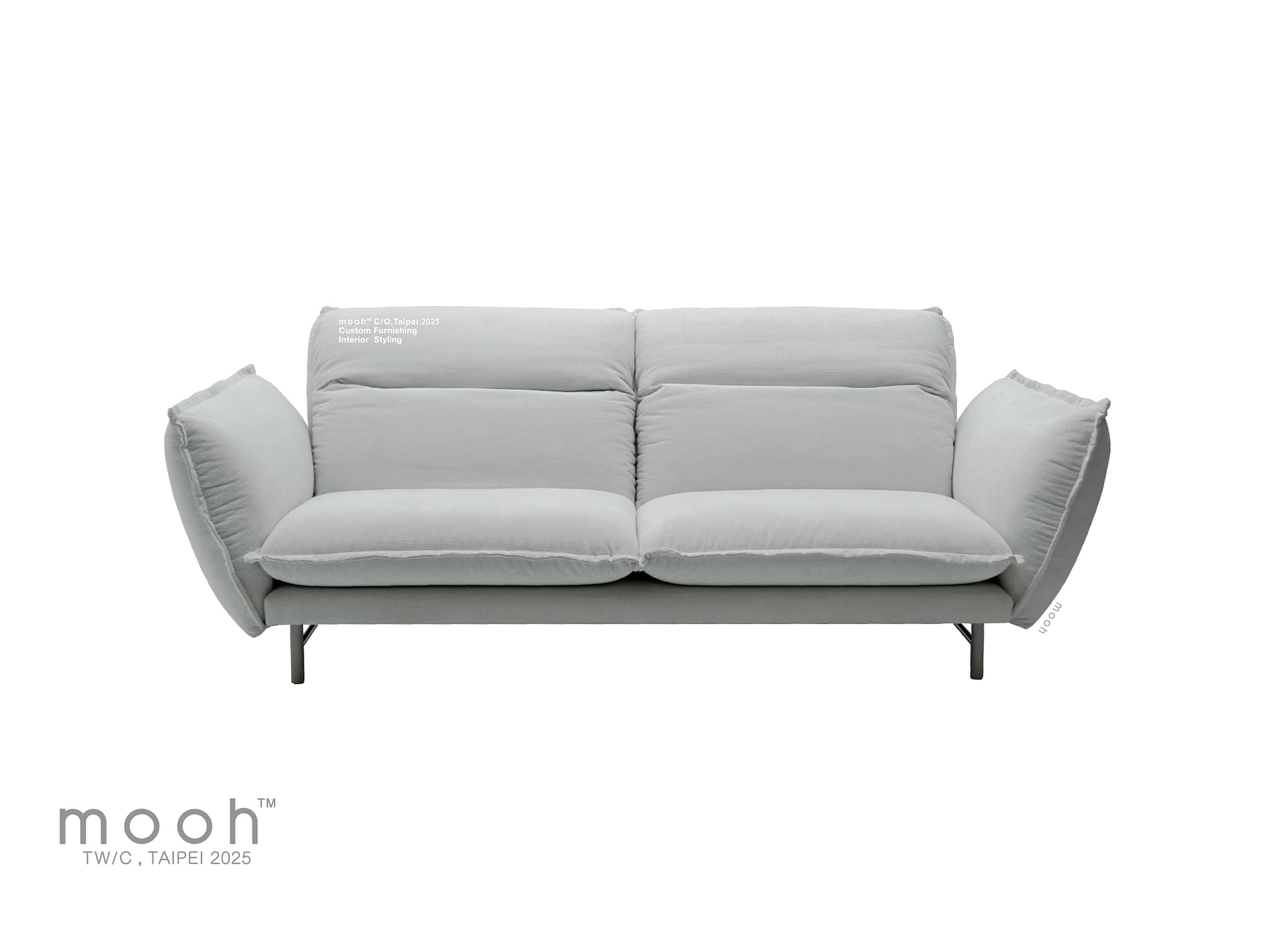 mooh Living 莫爾｜三人沙發